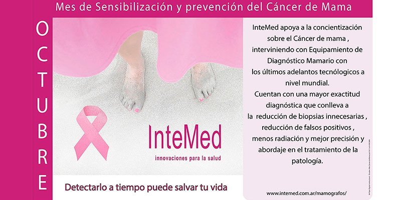 OCTUBRE – Mes de Sensibilización y prevención del Cáncer de Mama