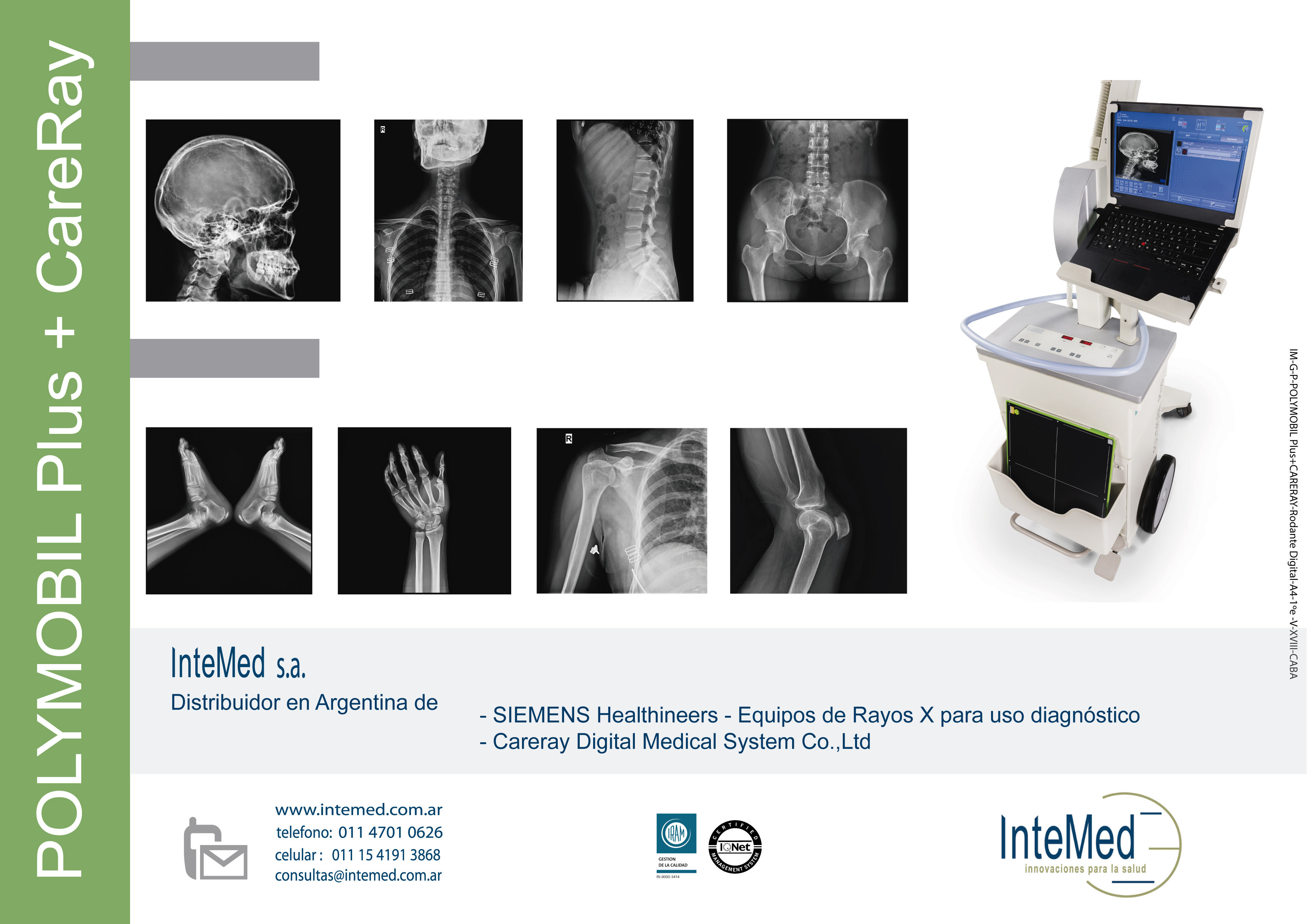 Polymobil Plus Siemens Healthineers Detector Careray Intemed