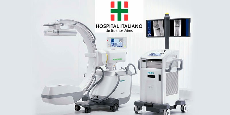 Instalación de un Cios Alpha, en el Hospital Italiano de Bs.As.